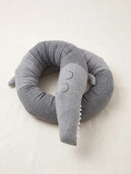 Cozy Crocodile Crib Bolster – Soft Bedside Companion | Fioriscas