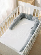Cozy Crocodile Crib Bolster – Soft Bedside Companion | Fioriscas