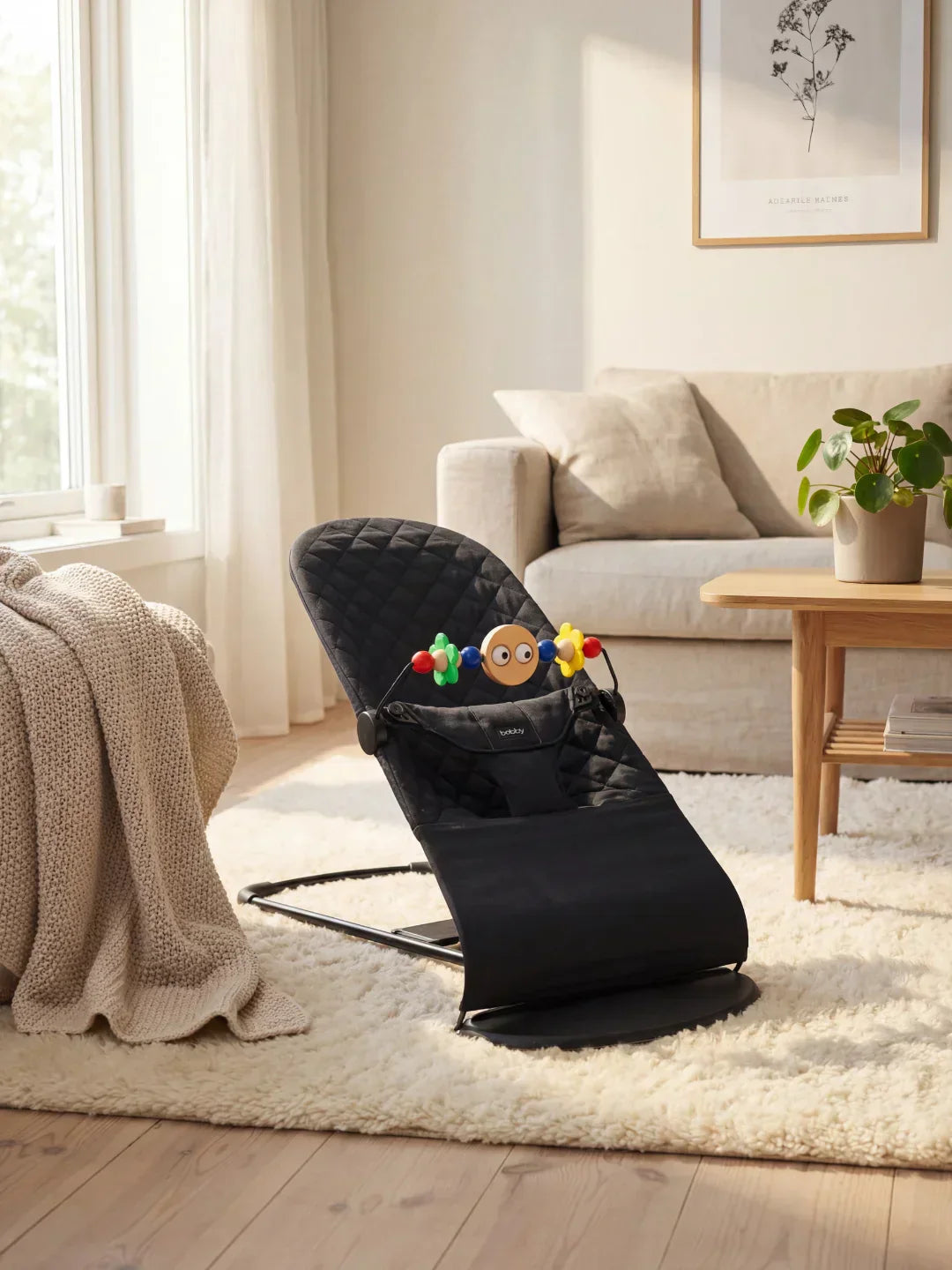 Transat pour bébé pliable avec arche d’activités, de 0 à 2 ans