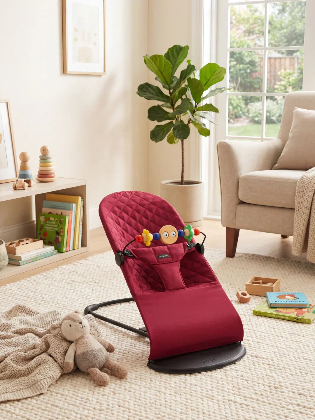 Transat pour bébé pliable avec arche d’activités, de 0 à 2 ans
