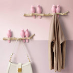 Liora Resin Wall Hook, Bird Branch Design for Coats & Scarves