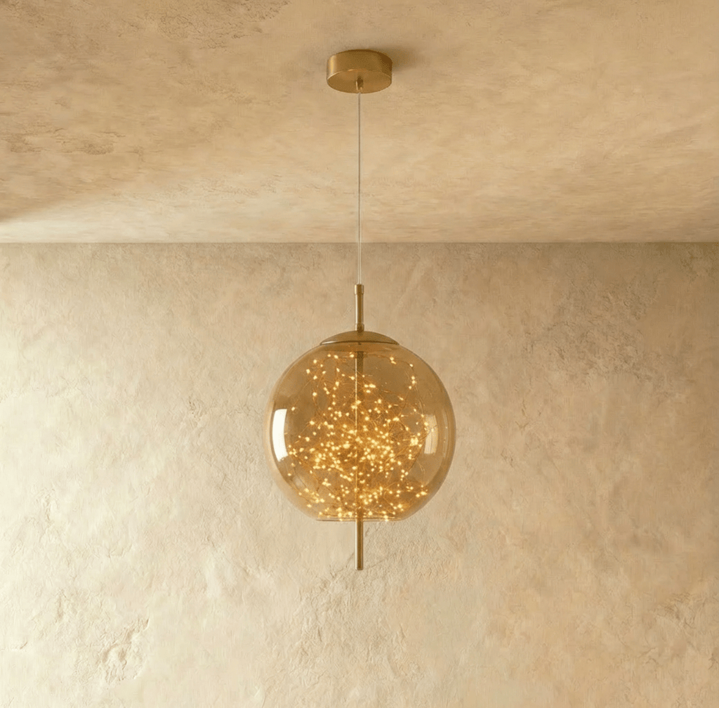 Lampada a sospensione Serpentine Glow per interni moderni minimalisti