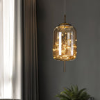 Lampada a sospensione Serpentine Glow per interni moderni minimalisti