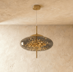 Lampada a sospensione Serpentine Glow per interni moderni minimalisti