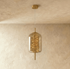 Lampada a sospensione Serpentine Glow per interni moderni minimalisti