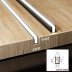 LED-lysskinne til underskab, kan afkortes efter behov, slank aluminiumsskinne, 3 lysfarver