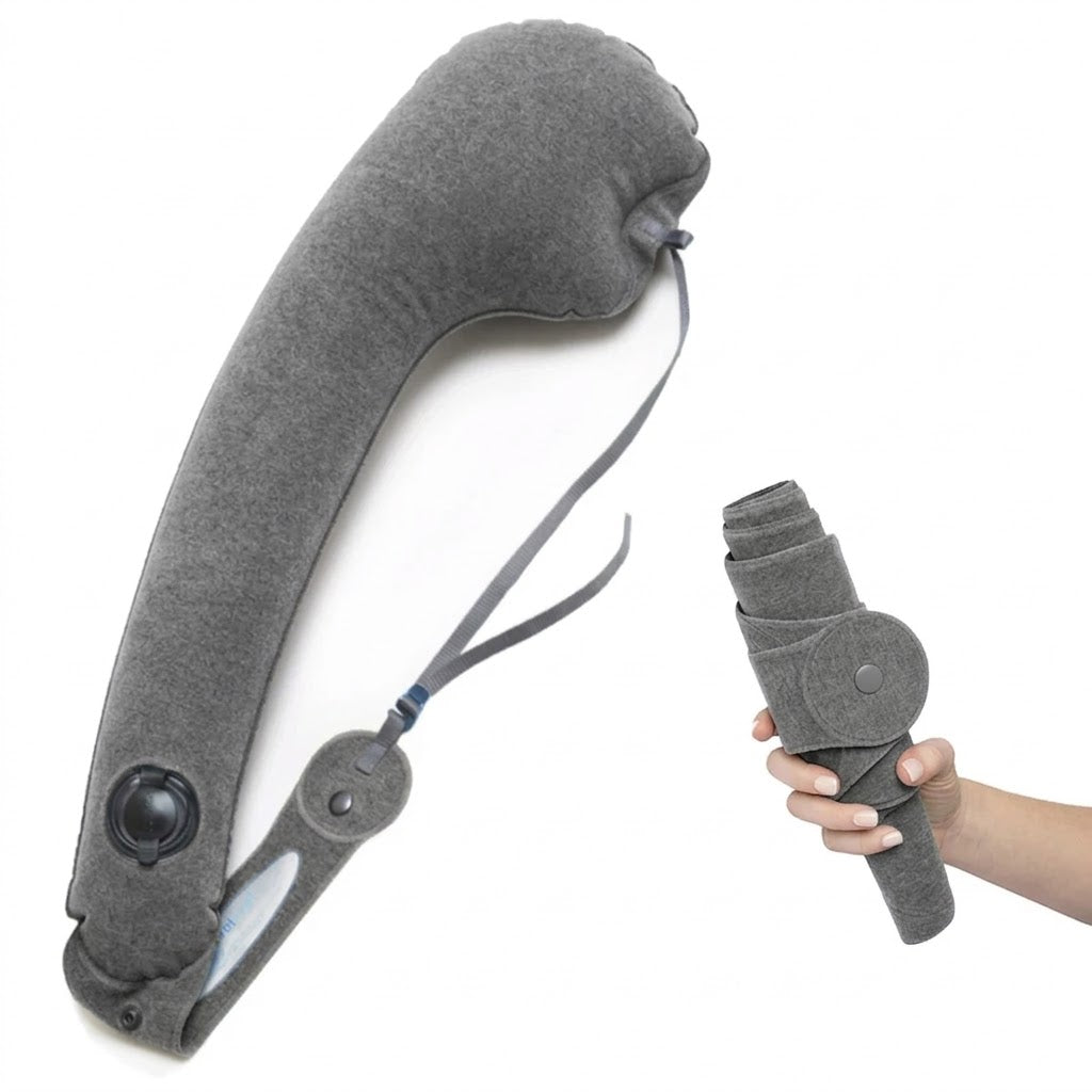 Almofada confortável para o pescoço, para viagens de avião e de carro, com conforto diário | Fioriscas