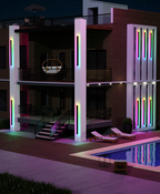 LumaHaven RGB LED Wall Light, Indoor & Outdoor, IP65 Waterproof