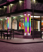 LumaHaven RGB LED Wall Light, Indoor & Outdoor, IP65 Waterproof