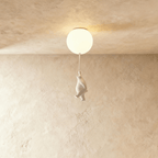 Lampada da Soffitto Bear Balloon per Cameretta, Carina Lampada Notturna Moderna  