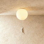 Lampada da Soffitto Bear Balloon per Cameretta, Carina Lampada Notturna Moderna  