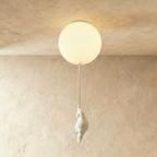 Lampada da Soffitto Bear Balloon per Cameretta, Carina Lampada Notturna Moderna  
