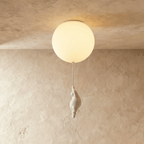 Lampada da Soffitto Bear Balloon per Cameretta, Carina Lampada Notturna Moderna  