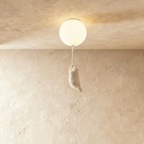 Lampada da Soffitto Bear Balloon per Cameretta, Carina Lampada Notturna Moderna  