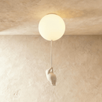 Lampada da Soffitto Bear Balloon per Cameretta, Carina Lampada Notturna Moderna  