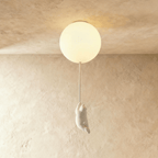 Lampada da Soffitto Bear Balloon per Cameretta, Carina Lampada Notturna Moderna  