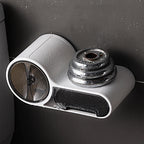 Wasserdichter Toilettenpapierhalter mit zusätzlichem Stauraum für kleine Badezimmer | Fioriscas