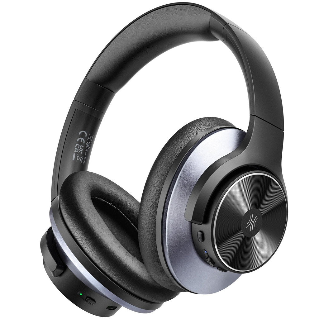 Draadloze over-earhoofdtelefoon met hybride ruisonderdrukking en Bluetooth 5.0