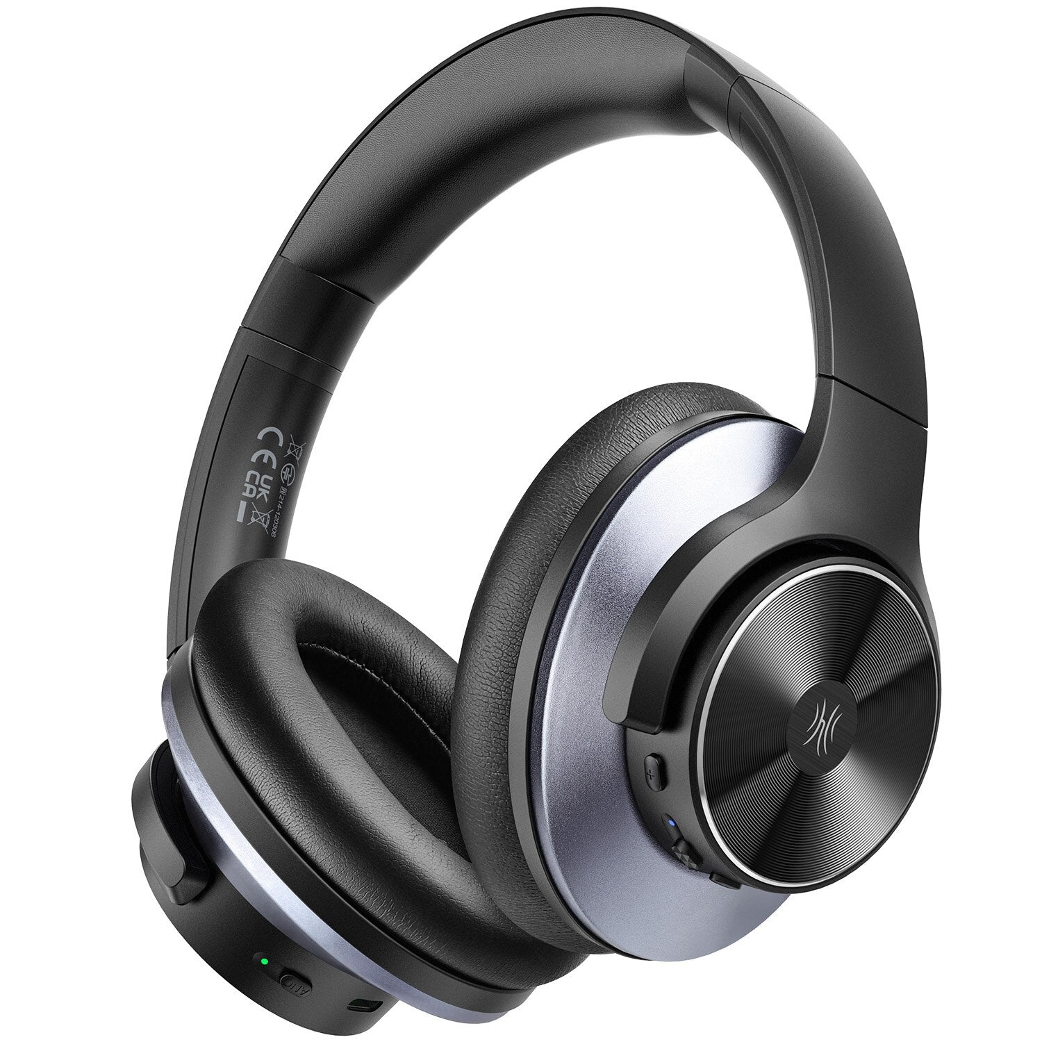 Draadloze over-earhoofdtelefoon met hybride ruisonderdrukking en Bluetooth 5.0