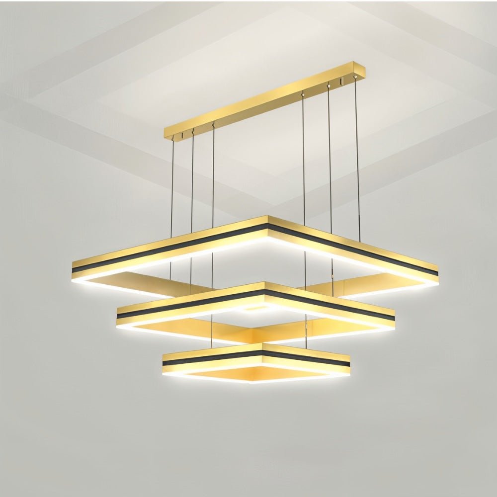 Lampadario Noir Aura per Illuminazione Elegante e Diffusa in Nero o Bianco  