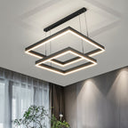 Lampadario Noir Aura per Illuminazione Elegante e Diffusa in Nero o Bianco  