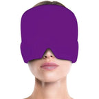 Masque contre les migraines et les maux de tête avec thérapie par le froid et la chaleur - Fioriscas