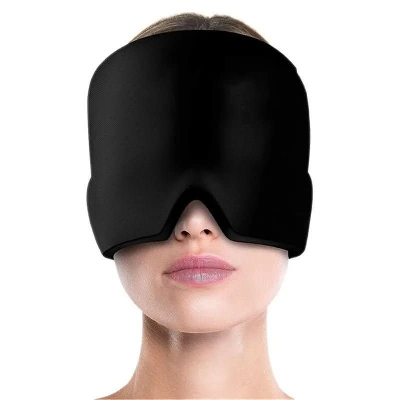 Masque contre les migraines et les maux de tête avec thérapie par le froid et la chaleur - Fioriscas