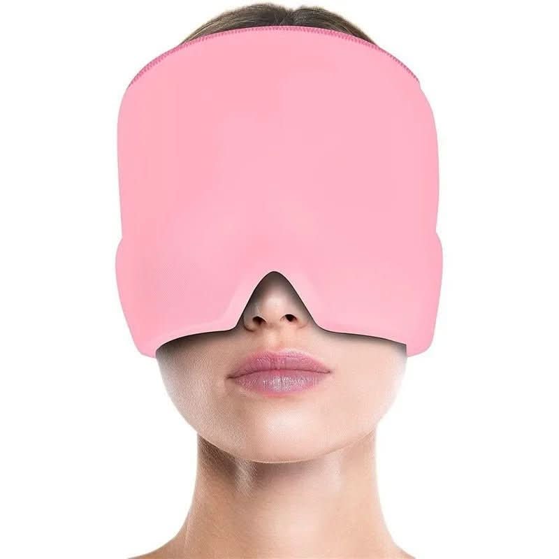 Masque contre les migraines et les maux de tête avec thérapie par le froid et la chaleur - Fioriscas
