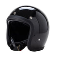 AeroGuard Retro Motorcycle Helmet, DOT & ECE Certified, Fiberglass Shell