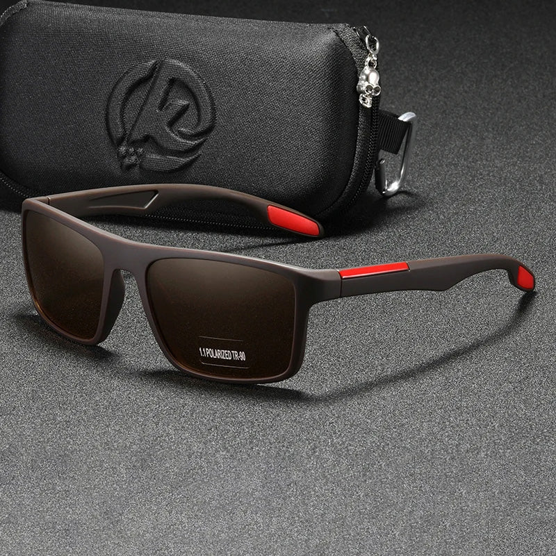 Polarized TR90 Sunglasses With UV400 Protection For Driving And Sports