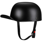 StrataCap motorcykelhjelm i baseballcap-stil, DOT-certificeret til pendling