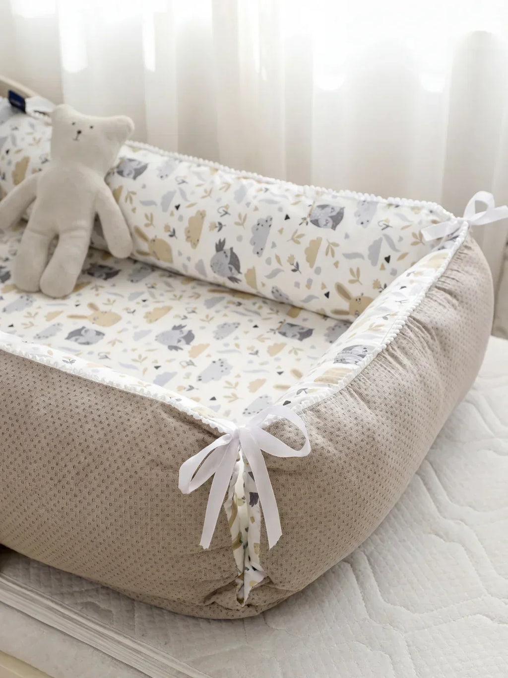 Extra-Long Baby Sleep Pod with Cervical Pillow | Fioriscas