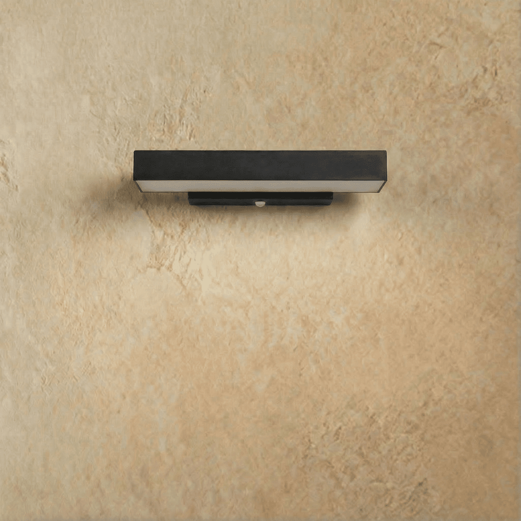 Luz de Parede Exterior Lumencrest Pro com Sensor IP54 Alumínio