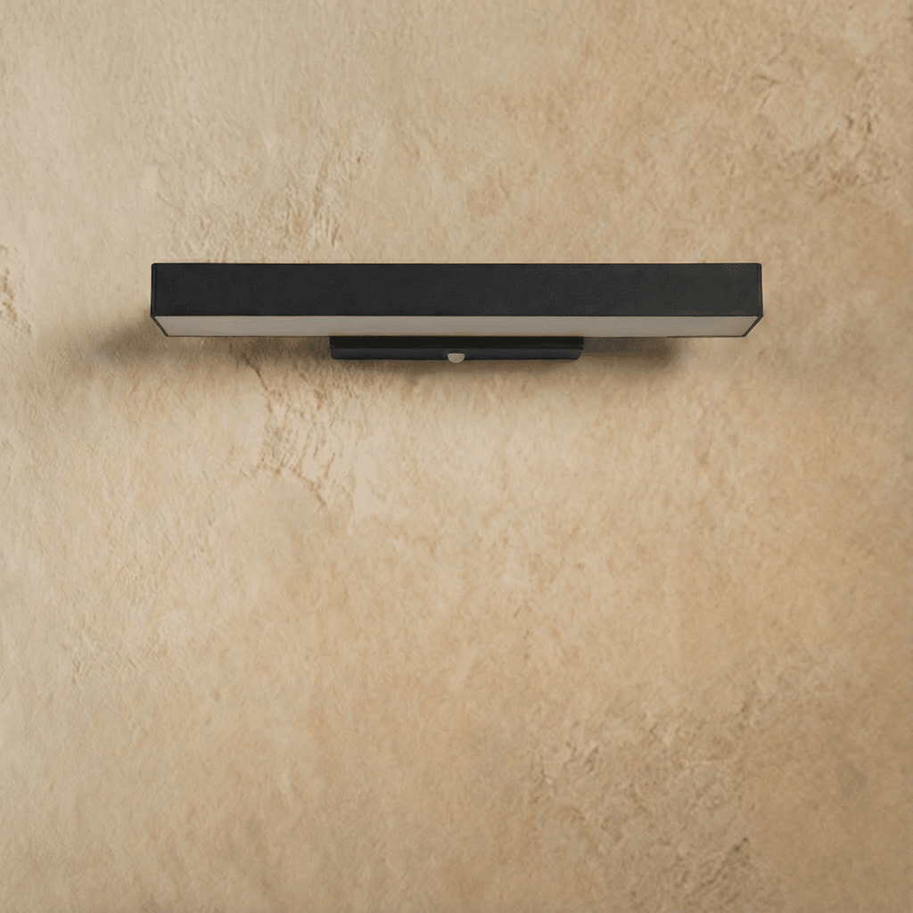 Luz de Parede Exterior Lumencrest Pro com Sensor IP54 Alumínio
