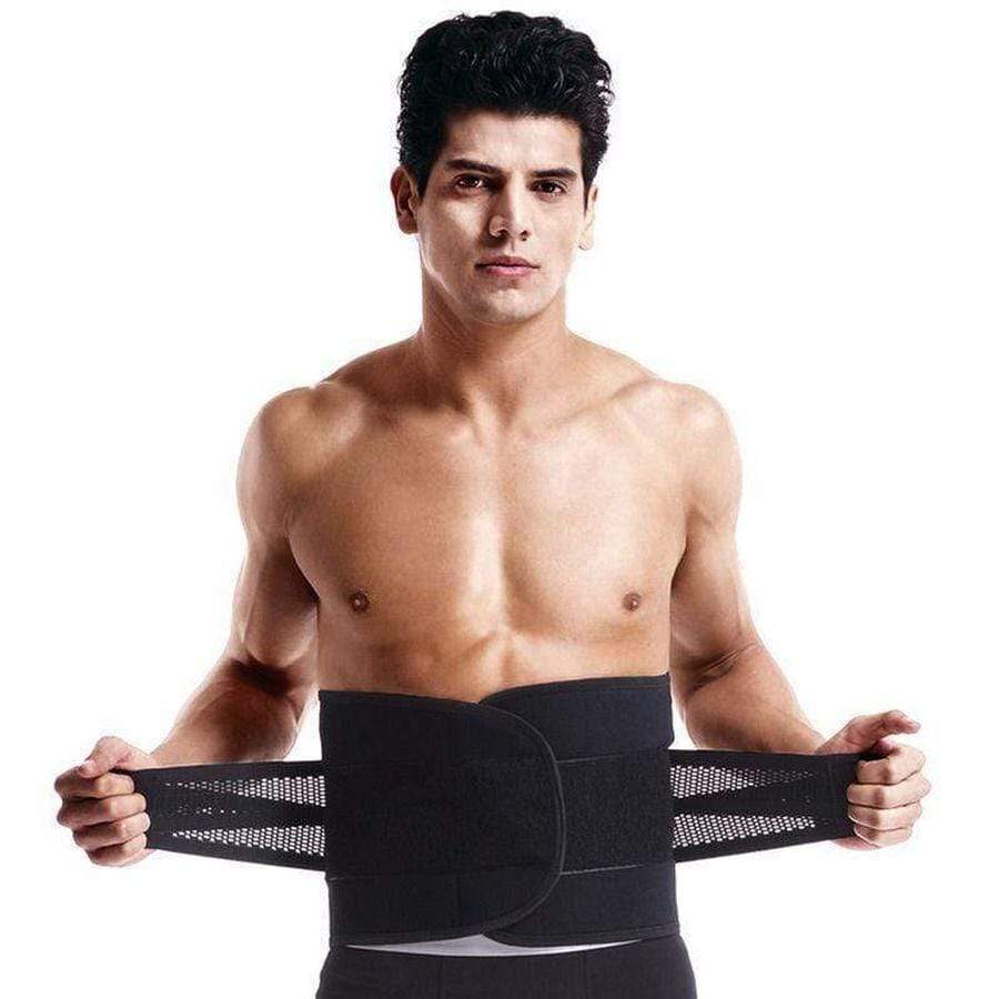 Waist Trainer for Men - Burn Belly Fat Slim Sweat Belt