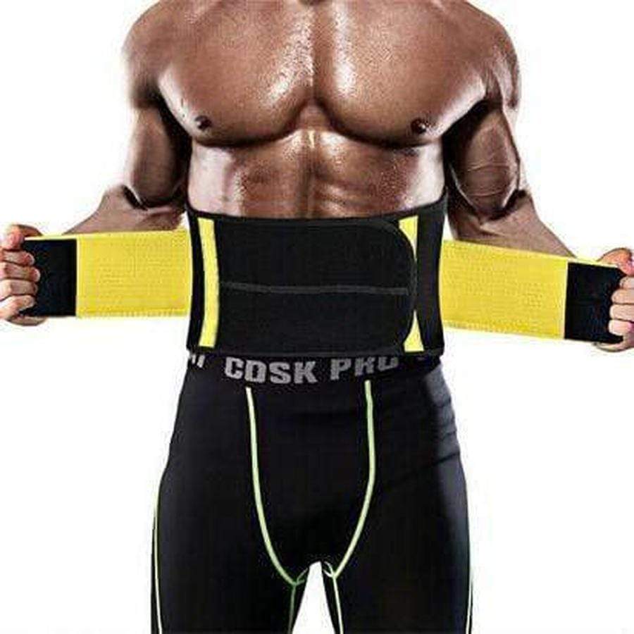 Waist Trainer for Men - Burn Belly Fat Slim Sweat Belt