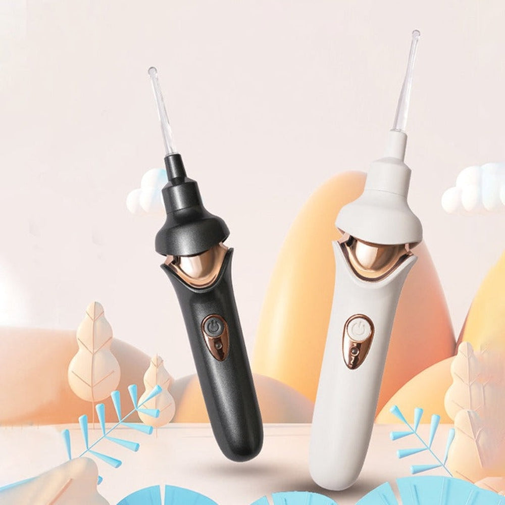QuietEar Ear Wax Removal Tool With Gentle Vacuum Suction & LED