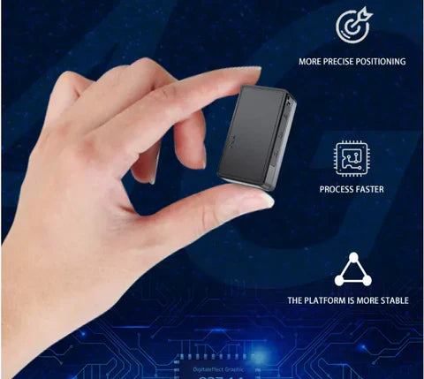 AeroTrace Mini Magnetic GPS Car Tracker With Real-Time Alerts