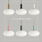 Nordic Fluted Glass Pendant Light for Kitchen Islands and Dining