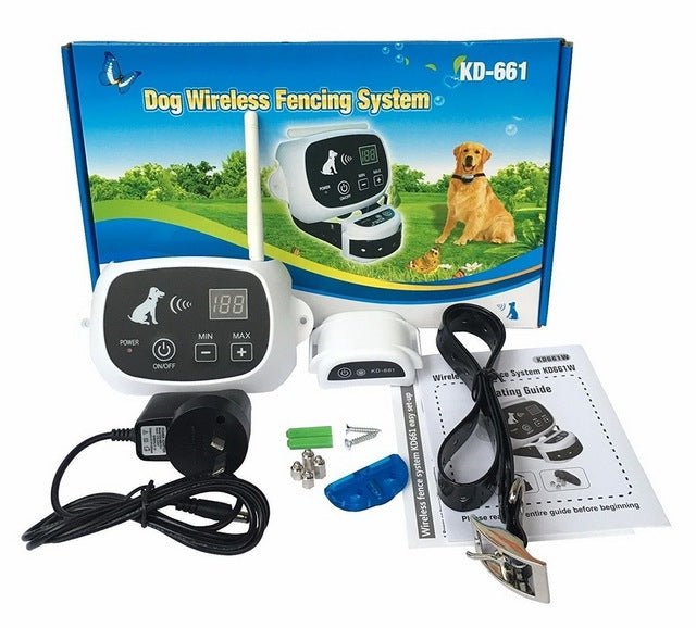 ZenGuard Pro trådløst hundehegn med vandtæt træningshalsbånd