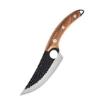 Japanese-Style Chef Knife, OrionKoi Wood-Handle Stainless Blade