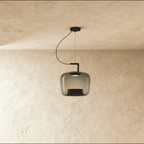 EraLumen Glass Pendant Light With Modern Vintage Charm