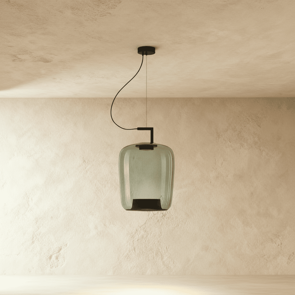 EraLumen Glass Pendant Light With Modern Vintage Charm
