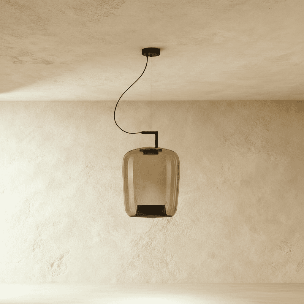 EraLumen Glass Pendant Light With Modern Vintage Charm