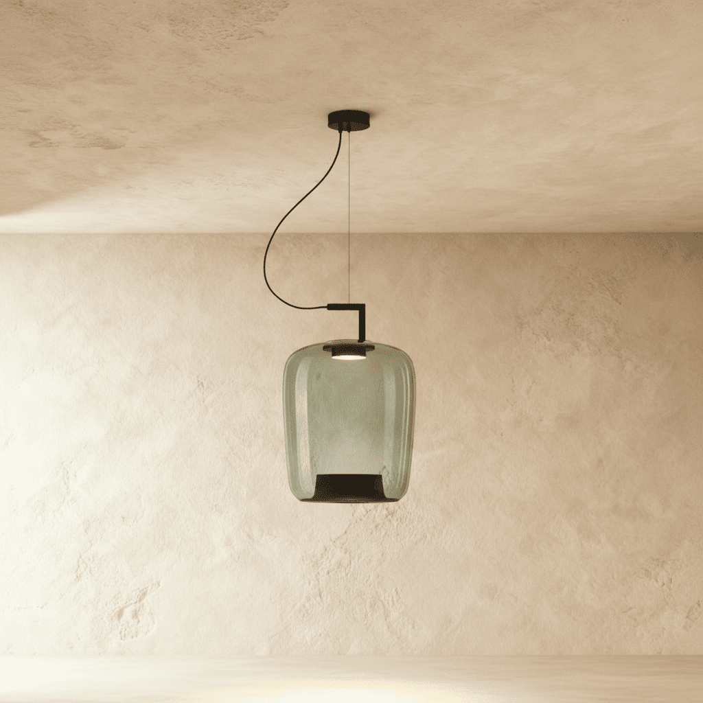 EraLumen Glass Pendant Light With Modern Vintage Charm