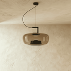 EraLumen Glass Pendant Light With Modern Vintage Charm