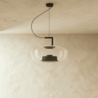 EraLumen Glass Pendant Light With Modern Vintage Charm