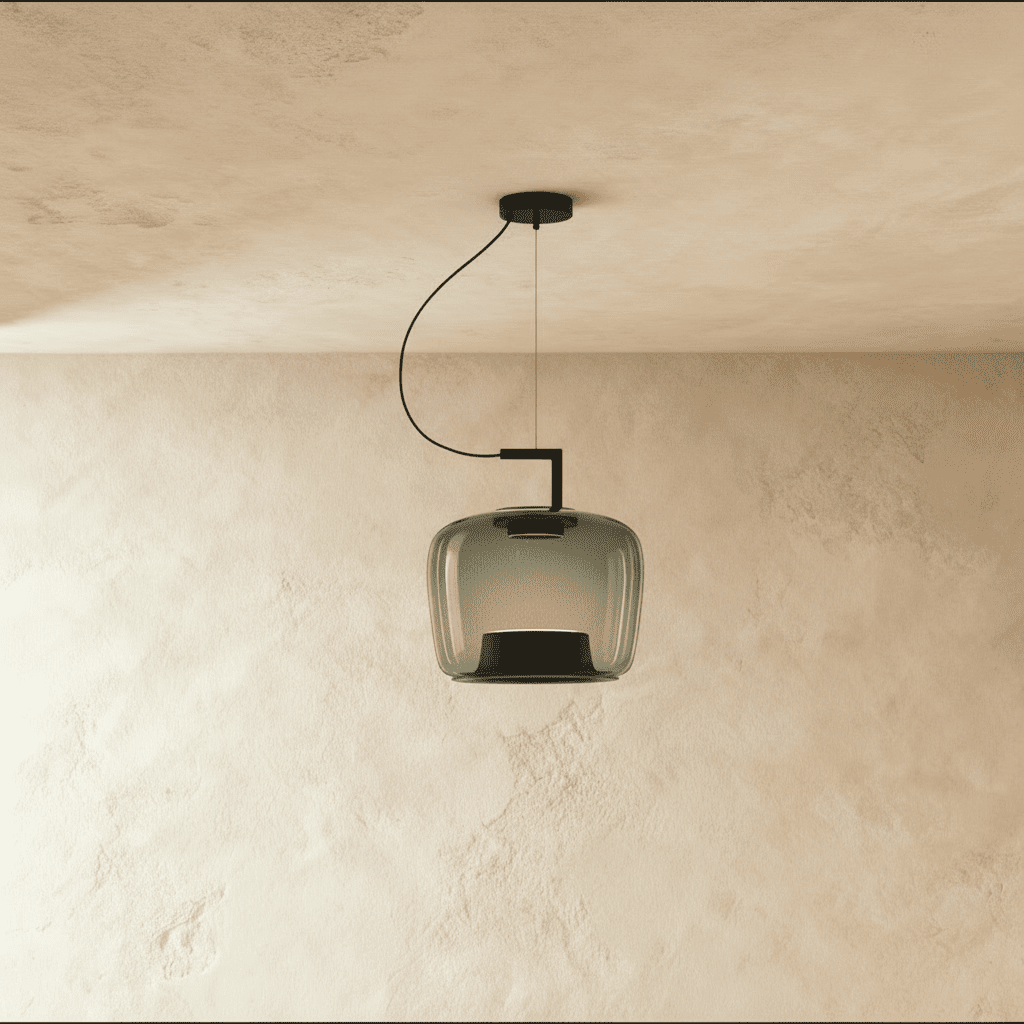 EraLumen Glass Pendant Light With Modern Vintage Charm