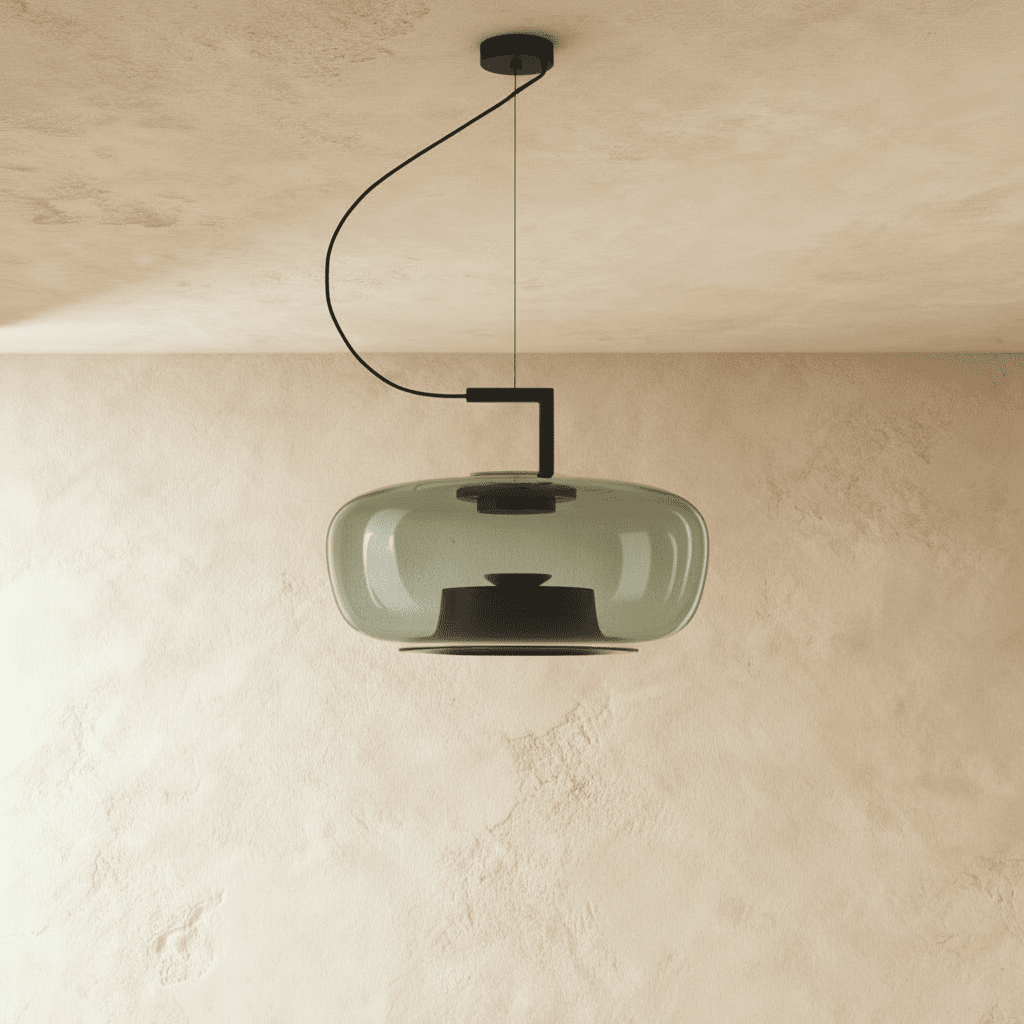 EraLumen Glass Pendant Light With Modern Vintage Charm