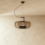 EraLumen Glass Pendant Light With Modern Vintage Charm